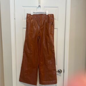 Free People Chestnut Wide Leg Pants